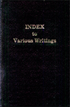 Index to Various Writings on Scriptural Topics by Douglas Goodwin