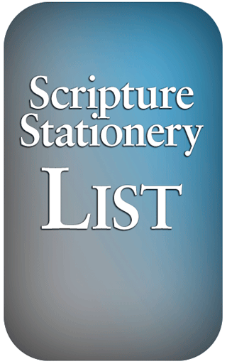 SCRIPTURE STATIONERY List