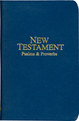 National Deluxe Vest Pocket New Testament, Psalms, Proverbs: 4496 NB by King James Version