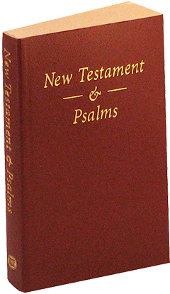 Cambridge Covenant Nonpareil Pocket New Testament and Psalms: TBS 42A by King James Version