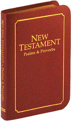 National Deluxe Vest Pocket New Testament, Psalms, Proverbs: 4453 BU by King James Version