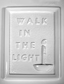 Plaster Casting Mold: Walk in the light