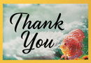 Thank You Tip Card: Tropical Fish