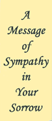 A Message of Sympathy in Your Sorrow: Evangelistic Sympathy Folder by Shareword Stationery Singles, Gordon Henry Hayhoe