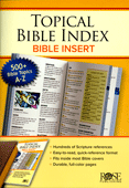 Topical Bible Index: Bible Insert by Rose Publishing
