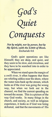 God's Quiet Conquests by George Douglas Watson