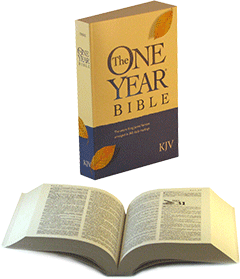 Tyndale One Year Bible by King James Version