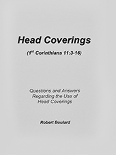 Head Coverings: Questions and Answers by Robert Boulard