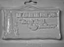 Plaster Casting Mold: He careth for you