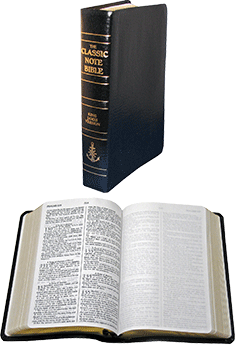 Anchor Classic Note Text Bible: 00-6AB by King James Version