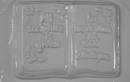 Plaster Casting Mold: All Scripture is given by inspiration of God. 2 Tim. 3:16