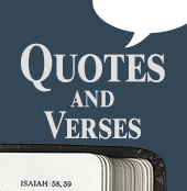 Quotes and Verses