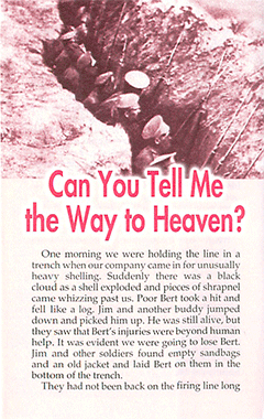Can You Tell Me the Way to Heaven?