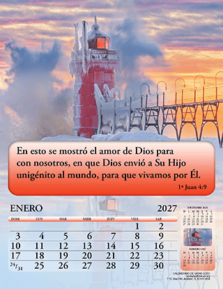 2027 Spanish Calendario de Gran Gozo