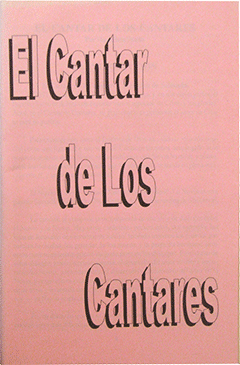 Spanish El Cantar de Los Cantares by Hamilton Smith