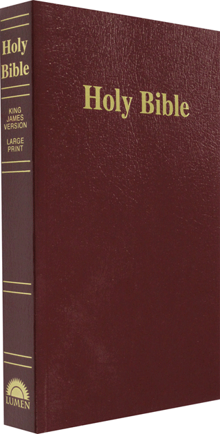 Lumen Large-Print Text Bible by King James Version