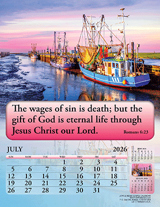 Recent Joyful News Calendar