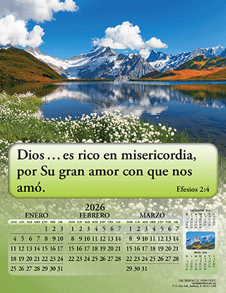 2026 Spanish Calendario de Gran Gozo