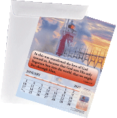 2027 English Standard Calendar Mailing Envelope: For Gospel of Peace and Joyful News Calendars