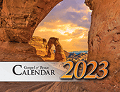 2023 The Gospel of Peace Scenic Appointment Calendar: With Monthly Verses for Believers