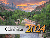 2024 The Gospel of Peace Scenic Appointment Calendar: With Monthly Verses for Believers