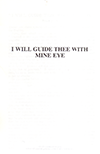 I Will Guide Thee With Mine Eye by John Nelson Darby
