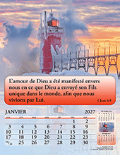 2027 French Joyful News Gospel Calendar