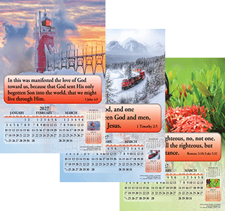 2027 English Joyful News Gospel Calendar: SF Mini
