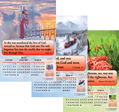 2027 English Joyful News Gospel Calendar: SF Mini