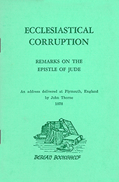 Ecclesiastical Corruption: Remarks on the Epistle of Jude by John Thorne