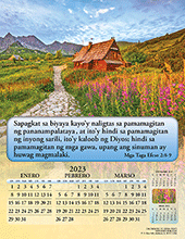 2023 Tagalog Joyful News Gospel Calendar