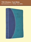 TBS Windsor Text Bible: 25ETBL by King James Version