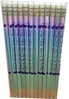 Rejoice in the Lord Pencil: Dozen Pack, Rejoice in the Lord always.