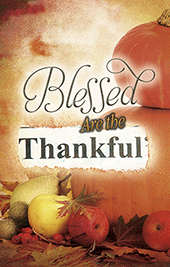 Blessed Are the Thankful