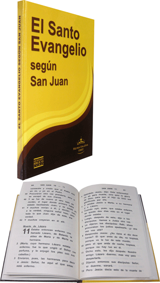 Spanish El Santo Evangelio segun San Juan: ABS 119227 by RVR 1960