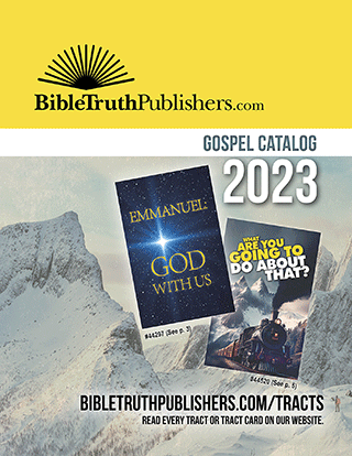 2023 Gospel Catalog: Evangelism Literature List