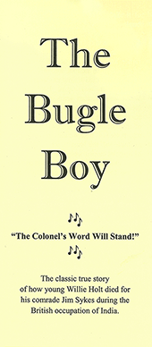 The Bugle Boy: "The Colonel's Word Will Stand." by Col. Hardress