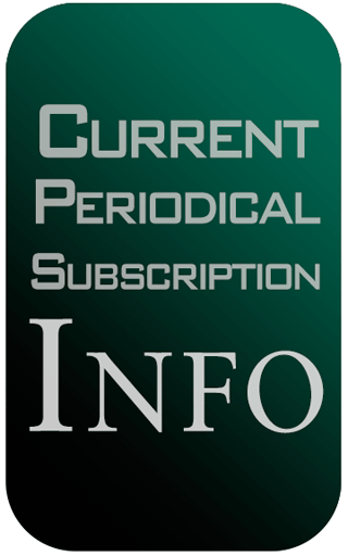 Current Periodical Subscriptions Information and Prices Sheet:  — The Christian, Echoes of Grace, Messages of God's Love