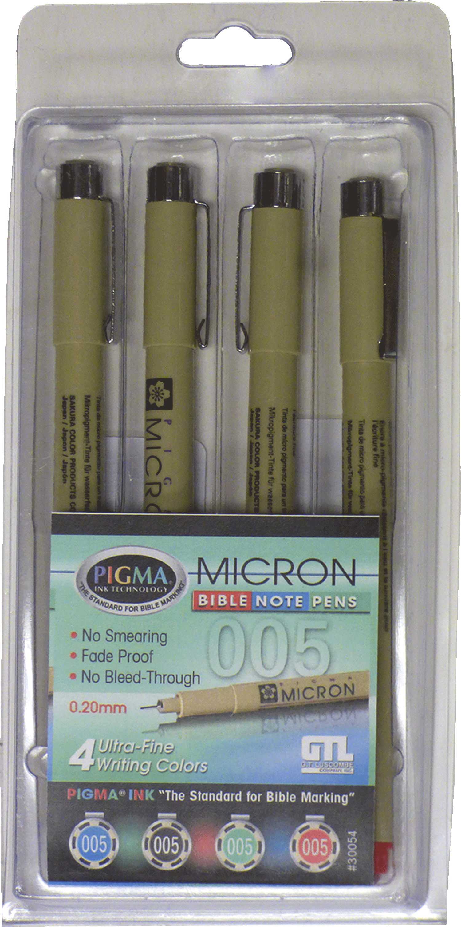 Pigma Micron 01 Bible Note Pens