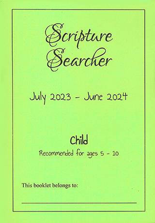The Scripture Searcher: Information and Promotion Sheet