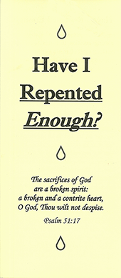 Have I Repented Enough? by Charles Stanley