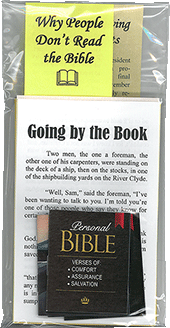 A Large Print Gospel Tracts Sample Pack