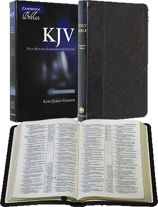 Cambridge Pitt Minion Double Column Paragraph Style Reference Bible: KJ442:X by King James Version