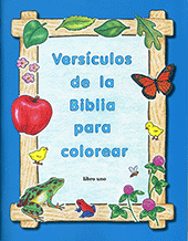Spanish Versículos de la Biblia para colorear: Libro 1 by Marta Rohrer
