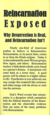 Reincarnation Exposed: Why Resurrection Is Real and Reincarnation Isn't by J. Tetlow