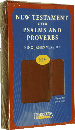 Hendrickson Coat Pocket New Testament with Psalms and Proverbs by King James Version