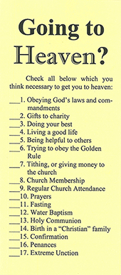 Going to Heaven? A Checklist by William MacDonald