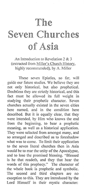 The Seven Churches of Asia: Revelation 2 and 3 by Andrew Miller