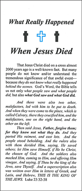 What Really Happened: When Jesus Died by John A. Kaiser