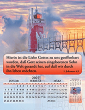 2027 German Joyful News Gospel Calendar: SF4